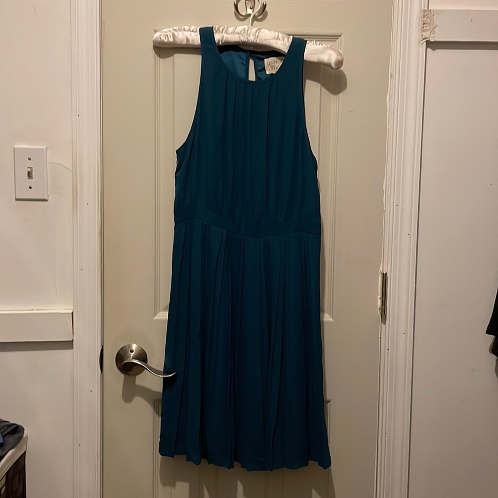 Paper Crown Dark Green Dress